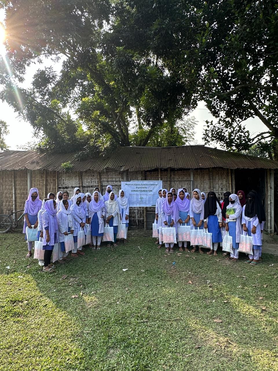 A community health support gathering